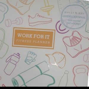 💕NEW Molly & Rex WORK FOR IT Fitness Planner💕Guided Journal